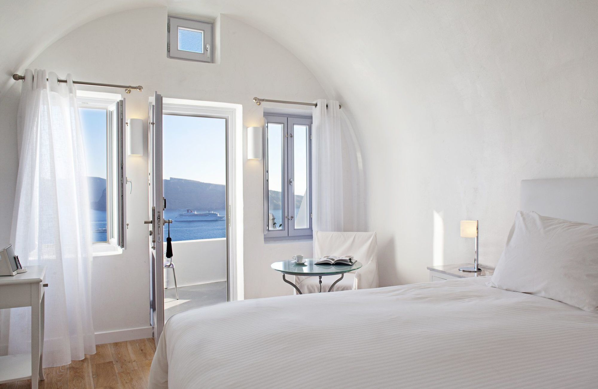 Katikies Villa Santorini - The Leading Hotels Of The World Oía Rum bild