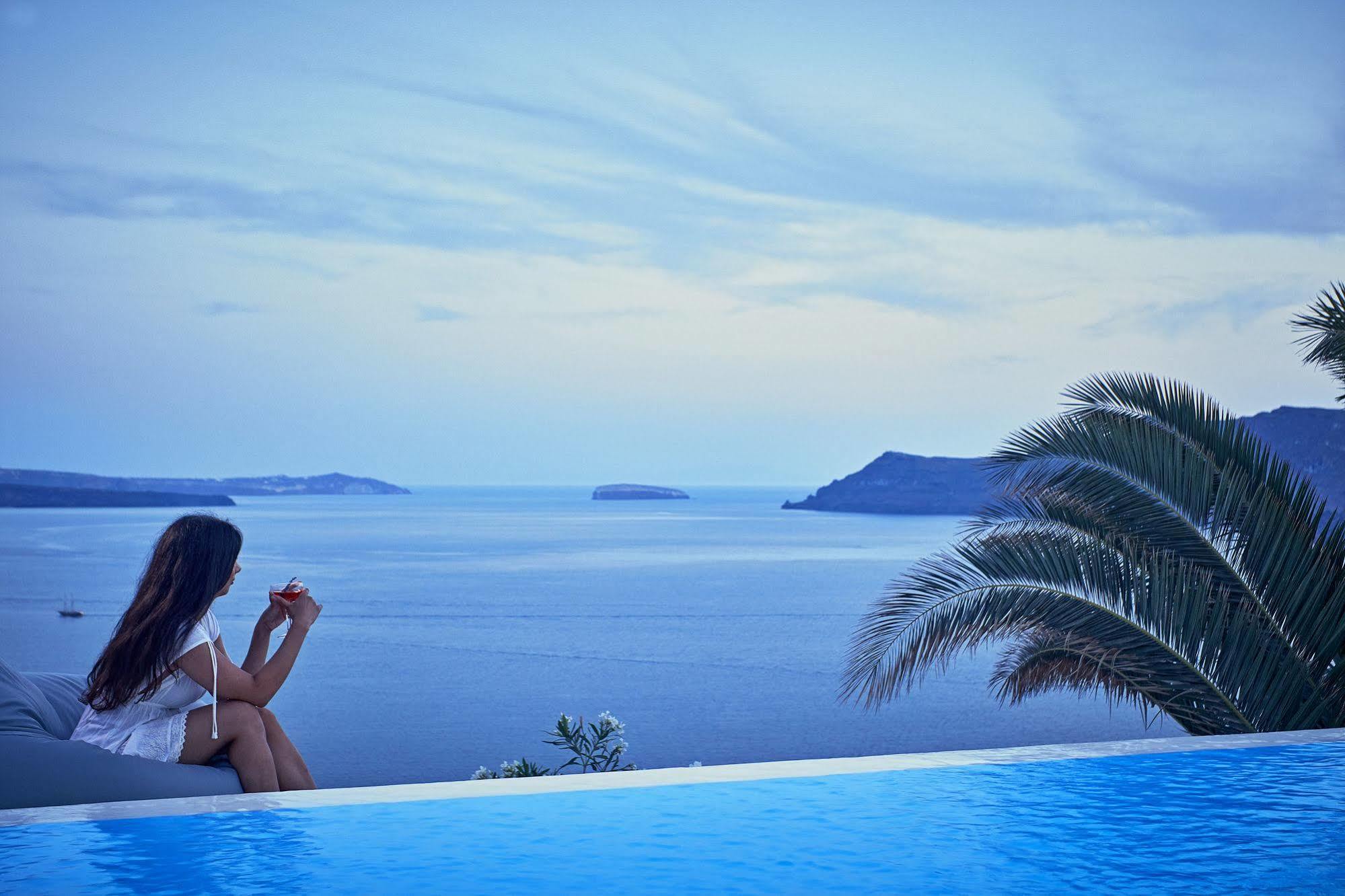 Katikies Villa Santorini - The Leading Hotels Of The World Oía Exteriör bild